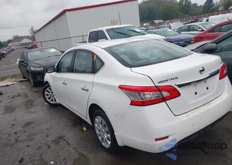2015 Nissan Sentra Sv z USA, uszkodzony, nr VIN 3N1AB7AP9FL644615